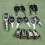 12mm Metal Key Lock Switch Ignition/Stop Key Lock Switch Maintained Key Lock Switch (Pack of 5) 5