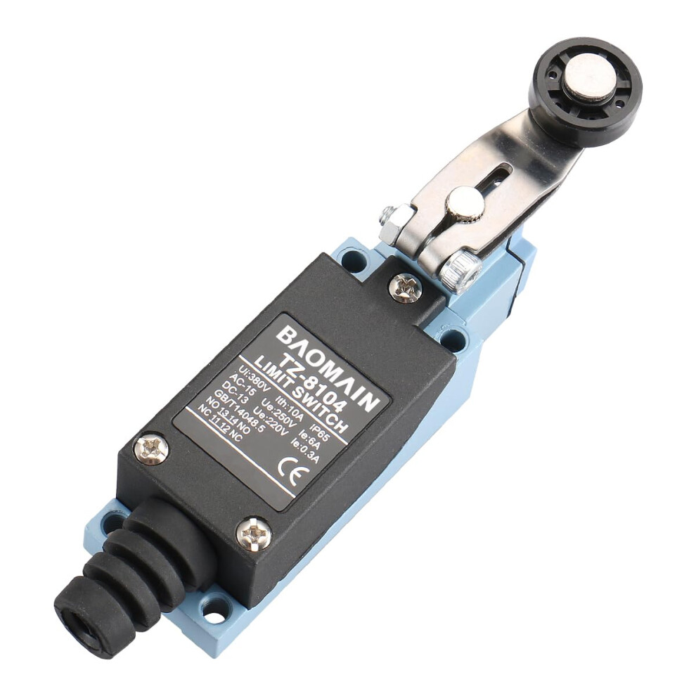 Photos - Other Electrical Equipment Limit switch - Rotating plastic roller - 10 A - 380 V AC NC-NO - Switch - IP65 - TZ-8104