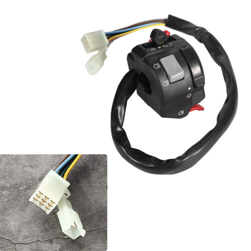 Universal motorcycle handlebar switch headlight turn light horn button assembly 22mm popular 2