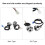 Commandes de guidon pour moto - Interrupteurs de commande de guidon pour moto, bouton de commande de remplacement pour clignotant, phare et klaxon 2