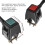 Kill Start Switch Motorcycle Starter Kill Switch Handlebar Ignition Dual Button 22mm Car Glam Interior Accessory Suitable for ATV Dit Bike 2