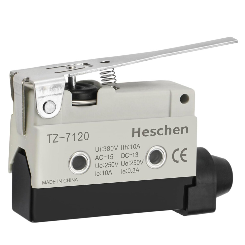 Tz-7120 Momentary Horizontal Limit Switch Hinge Lever Actuator Ac 380V 10A Single Pole 4027070138217