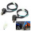 Kill Start Switch Motorcycle Starter Kill Switch Handlebar Ignition Dual Button 22mm Car Glam Interior Accessory Suitable for ATV Dit Bike 4