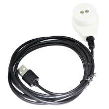 Adaptador USB para interface óptica IRDA, cabo magnético infravermelho de curto alcance (IR) para a UE