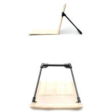 Sièges pliants portáteis ultra-leves com acolchoamento no encosto confortável para piquenique, pesca e outras atividades ao ar livre (B)