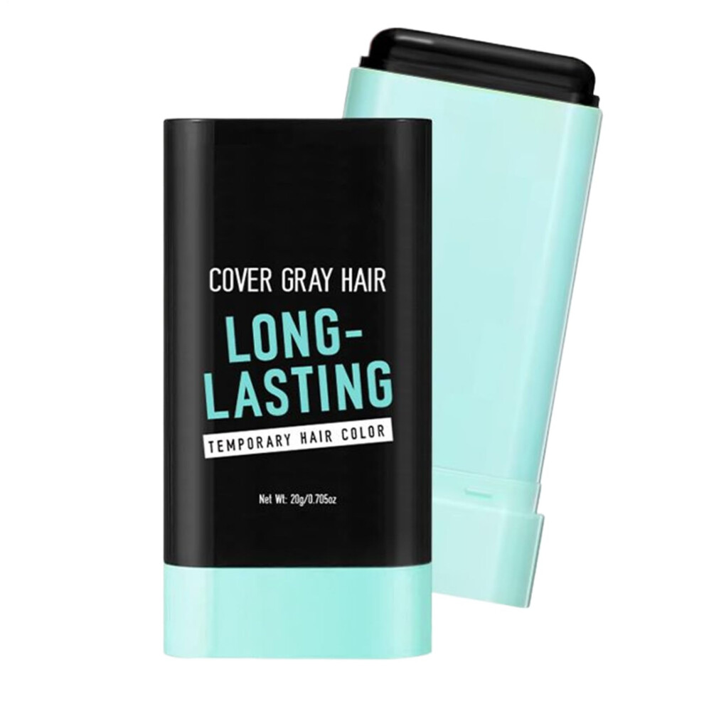 Gray Hair Dye Stick For Hair Concealer Coloring Comb Portable Root Coverage For Beard And Bald Scalp Salon Use