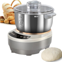5L Stand Mixer with LCD Display, Large Capacity Dough Mixer with Constant Temperature Fermentation