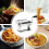 Noodle Making Machine Manual Pasta Rolling Stainless Steel Spaghetti Maker With Hand Crank Adjustable Thickness 4