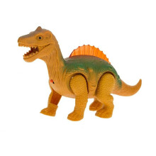 Elektrisches Laufdinosaurier-Spielzeug für Kinder, Licht & Sound, 23,5x6x12,5 cm