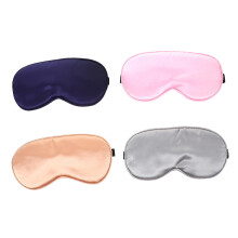 Breathable Silk Sleeping Eye Masks 4Pack For Women Light Blocking Travel Yoga Nap Soft SkinFriendly Assorted Colors