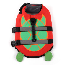 Schwimmweste für Haustiere, reflektierende Streifen, Rettungsgriff, Rettungsweste für Hunde für Wasserabenteuer, hoher Auftrieb, D-Ring, einfach