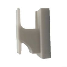 Fishing Rod Wall Storage Rack Horizontal or Vertical Mount, Plastic Pole Holder Organizer, White, Garage/Workshop/Boat