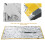 Emergency Sleeping Bag Rescue Blanket Foldable Insulation Sunscreen Silver 210x140cm 11