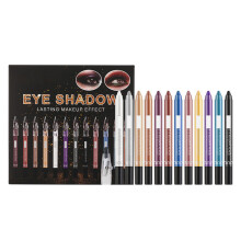 Pearl Eyeliner Set, Colorful Eyeliner Shadow Pencil Waterproof Smudge Proof Long Lasting Metallic Glitter Matte Eye Liner Pens For Women Professional