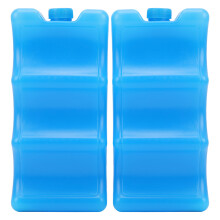 Bolsas de hielo contorneadas para neveras portátiles, bolsas de congelación reutilizables de caucho de primera calidad y larga duración,