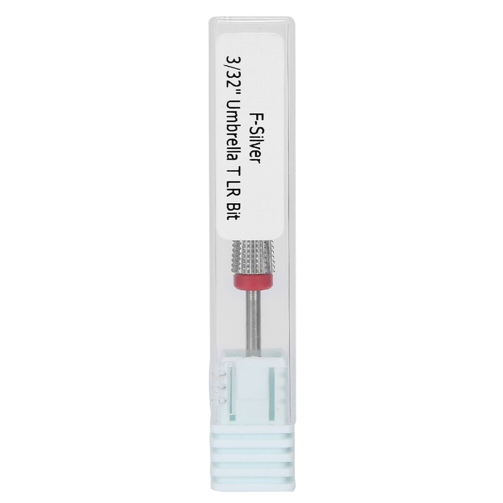 White Ceramic Nail Drill Bit Cone File Tapered Barrel Ceramic Bit Heat Resistant Smooth Contoured Shapes For Manicure Pedicure Gel Removal