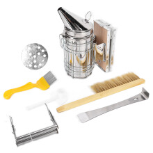 Beehive Smoker Stainless Steel Heat Shield Beekeeping Equipment pH Sensor Compatible Aquarium Hydroponic Starter Kit