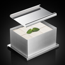 Large Stainless Steel Tofu Press with Cheesecloth, RustResistant Maker for Homemade Tofu