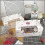 10 Pcs Cake Boxes. 6 Holes Portable Cake Box with Ow. Insert And 3
