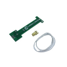 Kit DIY 1,6 GHz 1,7 GHz Banda L Qfh-Antenna 50 Ohms para Aeroespacial, Meteorologia, Posicionamento, Relé Verde