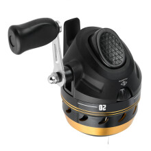 SY20 Shot Mulinello da pesca 5/40 Diametro 6,3 cm Dorato