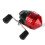 Portable Spincast Reel Red - Lightweight, Durable, 5.8cm Diameter 1