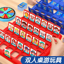 (Basic Small Size) Guess Who Board Game Card Game, Kids Educational Toys, Family Interactive Brain Teaser Desktop Game for Children and Adults