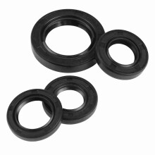 4 pcs GY6 50cc 139 QMB Scooter Engine Crankshaft Gear Oil Seal Black