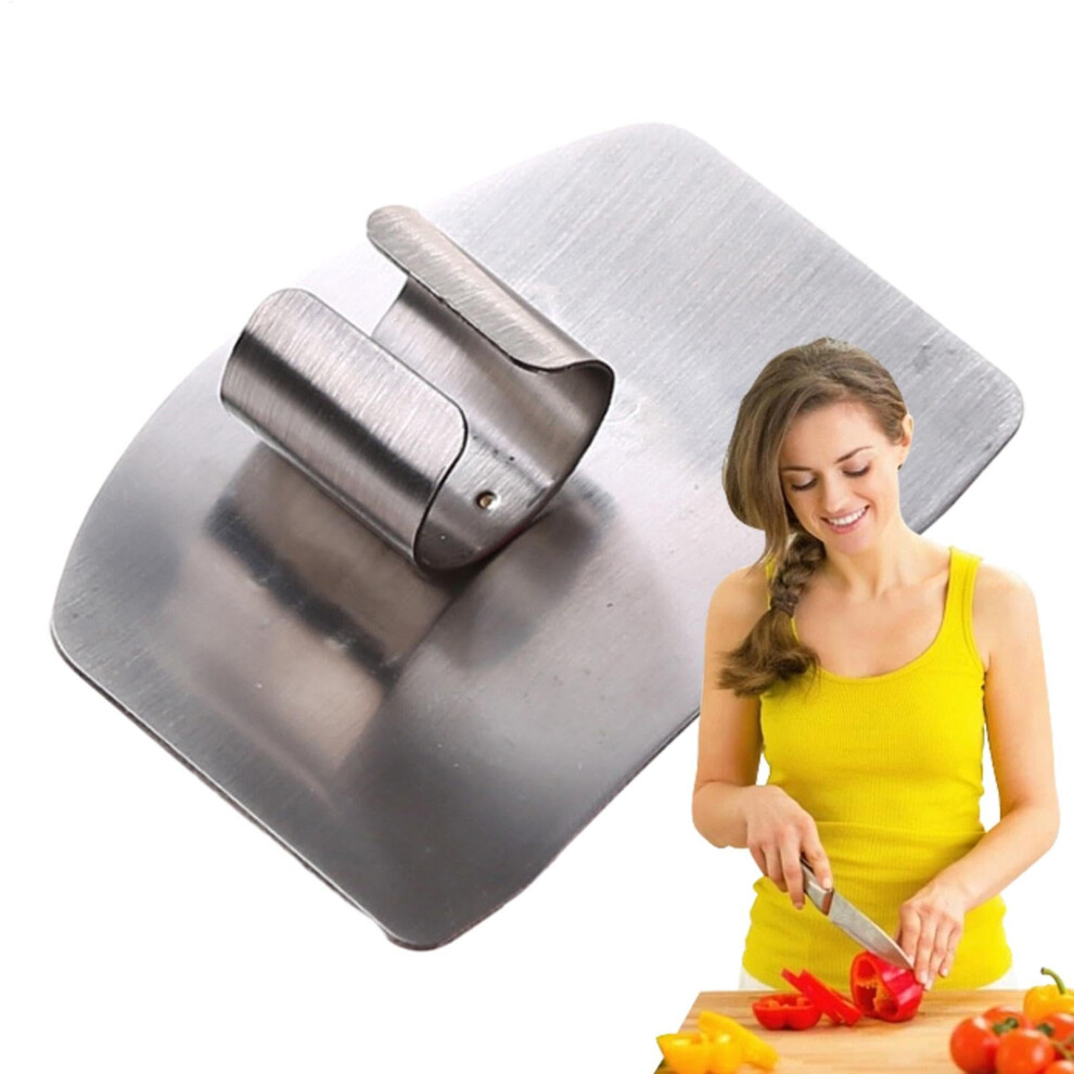 Finger Protection For Cutting Food Stainless Steel Guard For Vegetable Cutting Kitchen Safety