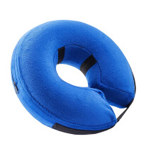 Inflatable Dog Cones Soft Waterproof Breathable Protective Collar With Removable Inner Pillow Adjustable Recovery Collar