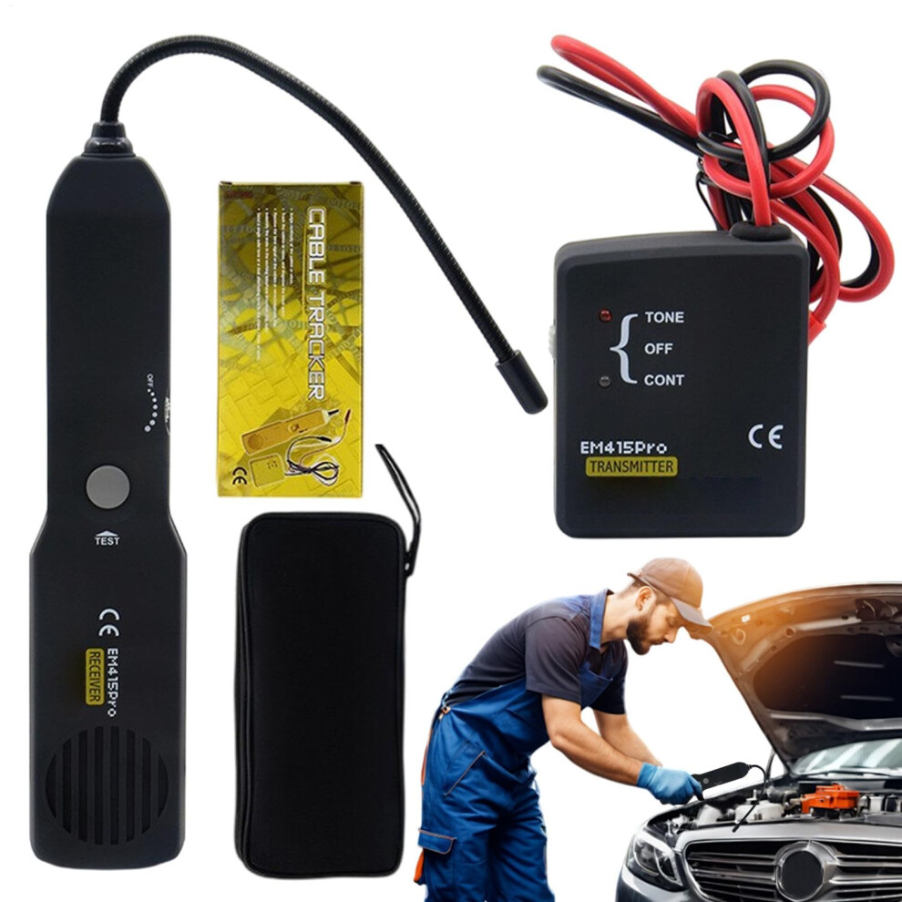 Car Wire Short Finder Automotive Circuit Tracer Auto Diagnostic Tools, Wire Short Detector, Electrical Cable Scanner For Boat Vehicle 9382693815057