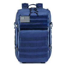 50 L Camouflage Army Backpack MOLLECompatible Military Tactical Rucksack Waterproof Bug Out Bag For Hunting Trekking