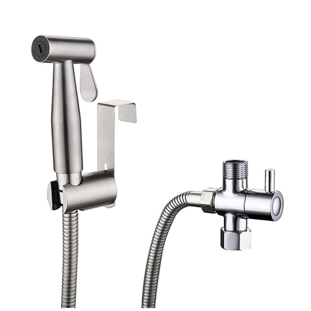 Washable Handheld Bidet Cloth Diaper Sprayer 304 Stainless Steel Bidet Spray Set For Toilet And Diapering 9199774336369