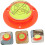 Small Precision Circular Bubble Level, Orange Base Mini Spirit Level Tool For Balancing Frames, Cameras, Tripods 5