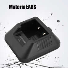 UV-5R Auto-Batterieladegerät für Baofeng UV5R DM-5R Plus Funkgerät, 9,3x8,8x3,6cm