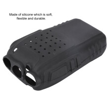 6 Stück Schwarze Silikon-Gurte für Two-Way Radio für Baofeng BF-888s 11*6,9*14,4 cm