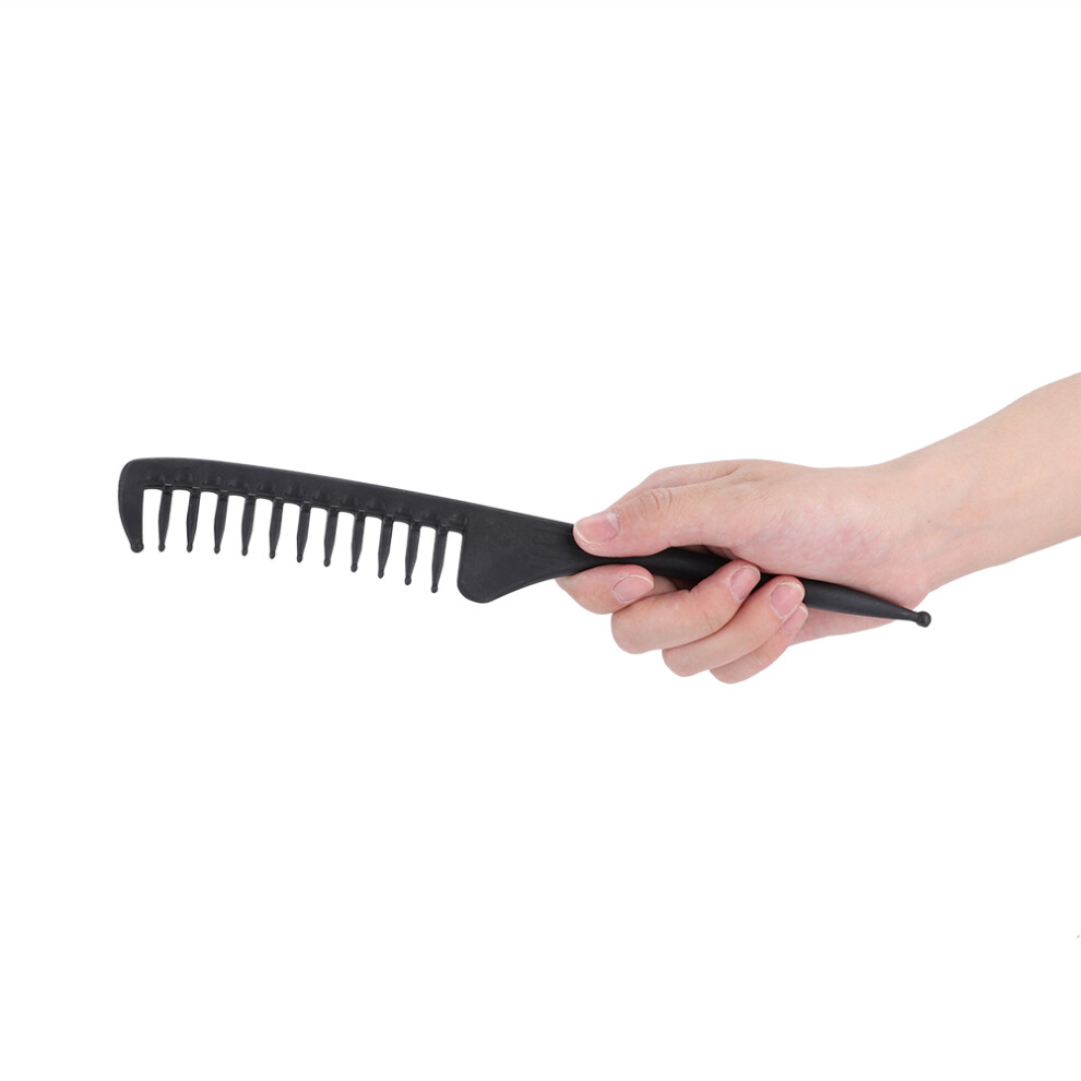Unisex Large Tooth Men Hair Comb Retro Oil Finish Hairdressing Tool For Men Portable