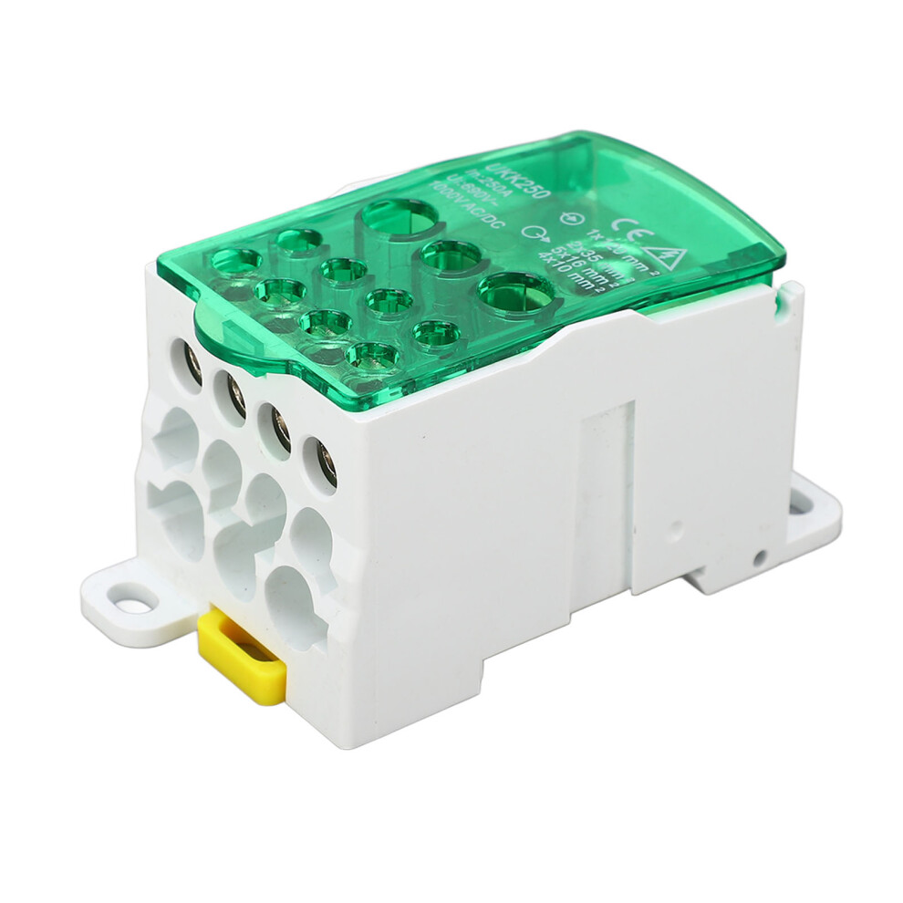 690V 250A Power Distribution Box Green Single Pole Junction Terminal 9481377847060