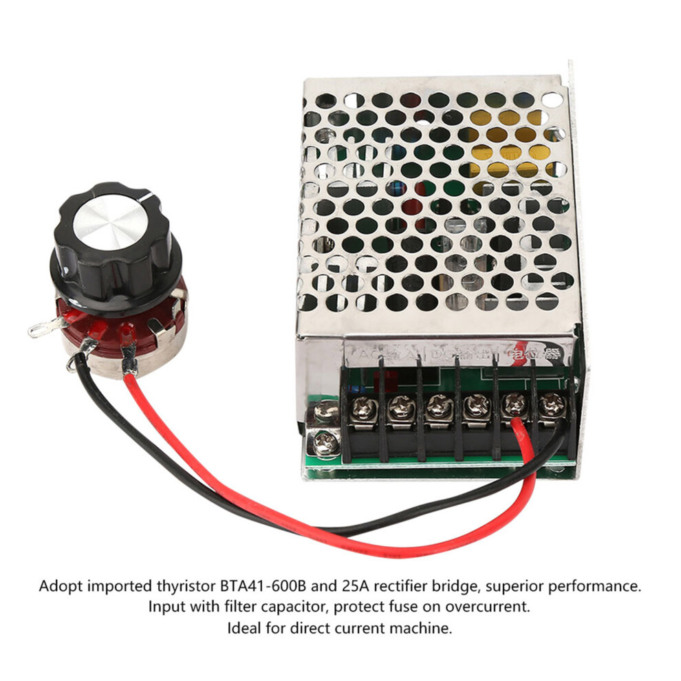 Ac Single Phase Motor Speed Controller Governor 4Kw Dc Speed Regulator 8731377847951