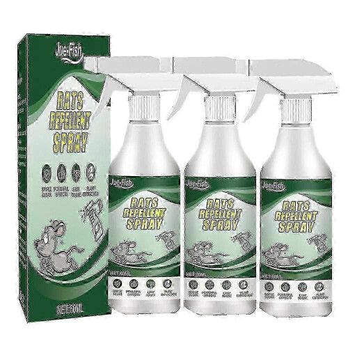 3x Peppermint Repellent Mice Repeller Mouse Repellent Spray Natural Armor Rodent