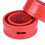 Drive Smoothly: 2pcs Red D-Type Shock Absorber Buffer Anti-Vibration 9