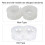 2Pcs Clear Car Shock Absorber Retainers TPE Spring Buffer for Automotive Use 1