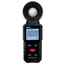 Luxmeter 200,000 Lux Light Meter For Lighting Intensity And Brightness Measurement Tool Easy To Use