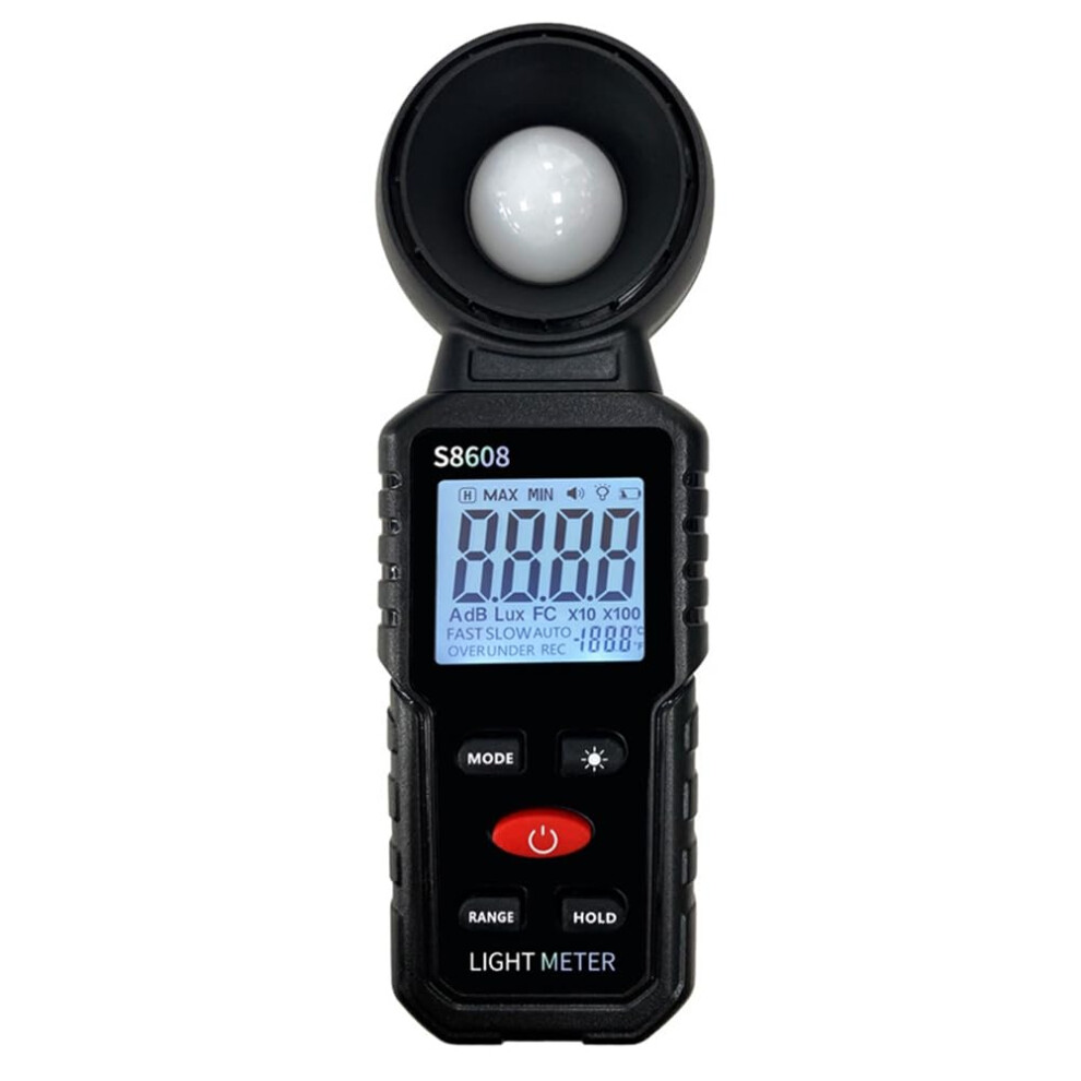 Luxmeter 200,000 Lux Meter For Ing Intensity And Brightness Measurement Tool Easy To Use Light 9199774337731