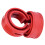 Drive Smoothly: 2pcs Red D-Type Shock Absorber Buffer Anti-Vibration 11