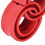 Drive Smoothly: 2pcs Red D-Type Shock Absorber Buffer Anti-Vibration 7