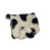 Pochette coeur en peluche compacte pour une-Champagne 1