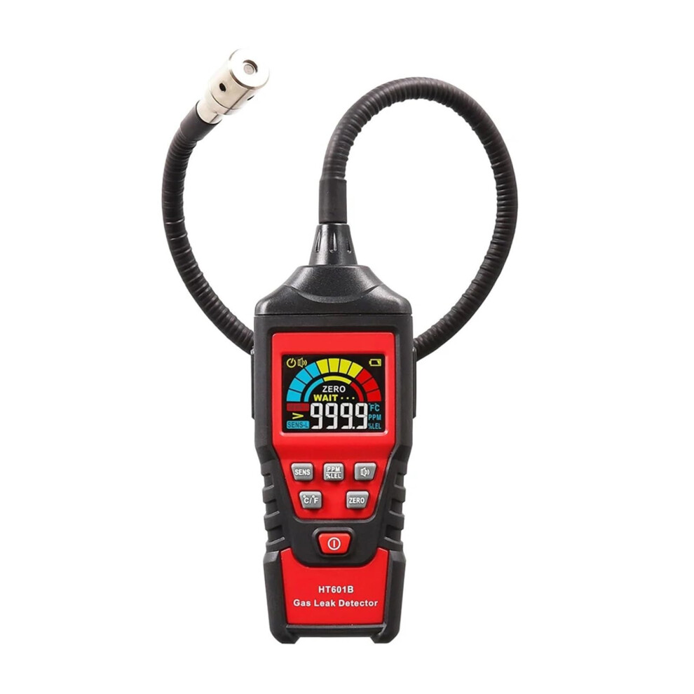 Gas Detector Ht601a Ht601b High Precision Methane Leak Detector 0-1000Ppm Sound Alarm Combustible Flammable Gas Alarm 9199774338080