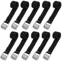 100991989250710pcs Lashing Strap 2*39cm Fixing Kit for Motorcycle/car/bike Carrier Clamping Strap Max Load 500kg