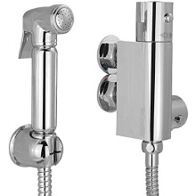 Thermostatic Mixer Bidet Shower Chrome Wall Mounted Kit For Toilet And PetFriendly Bidet Sprayer Shower Head
